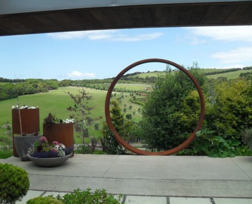 corten sculptures