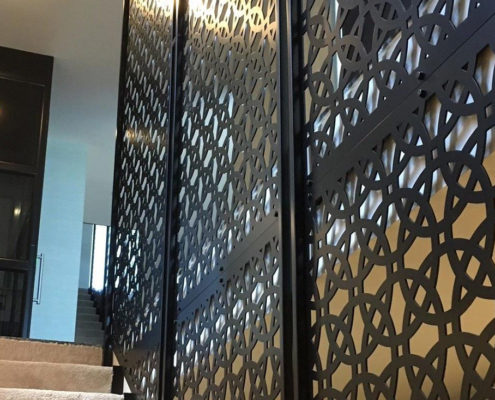 interior metal screens