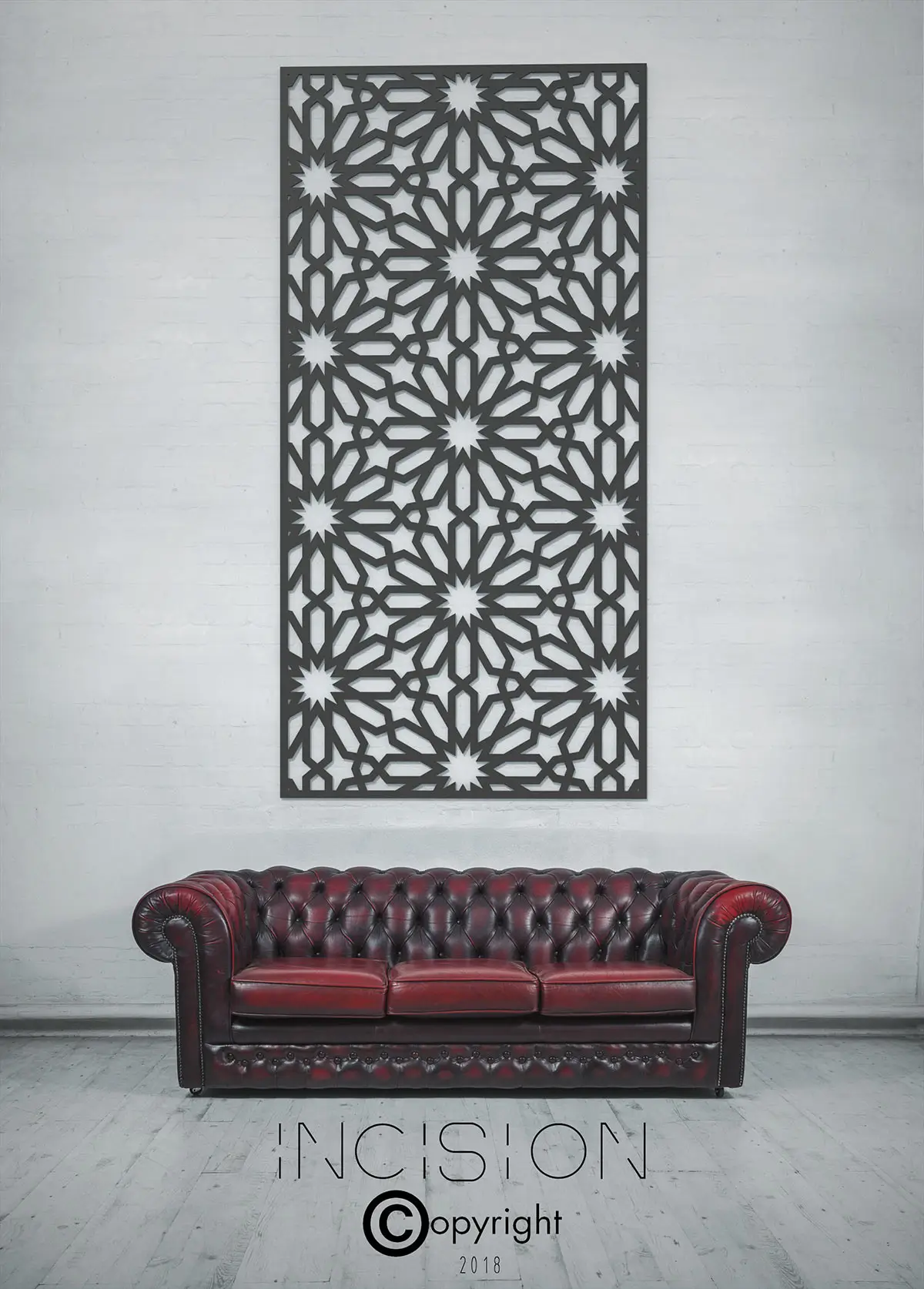 al-hambra decorative screen