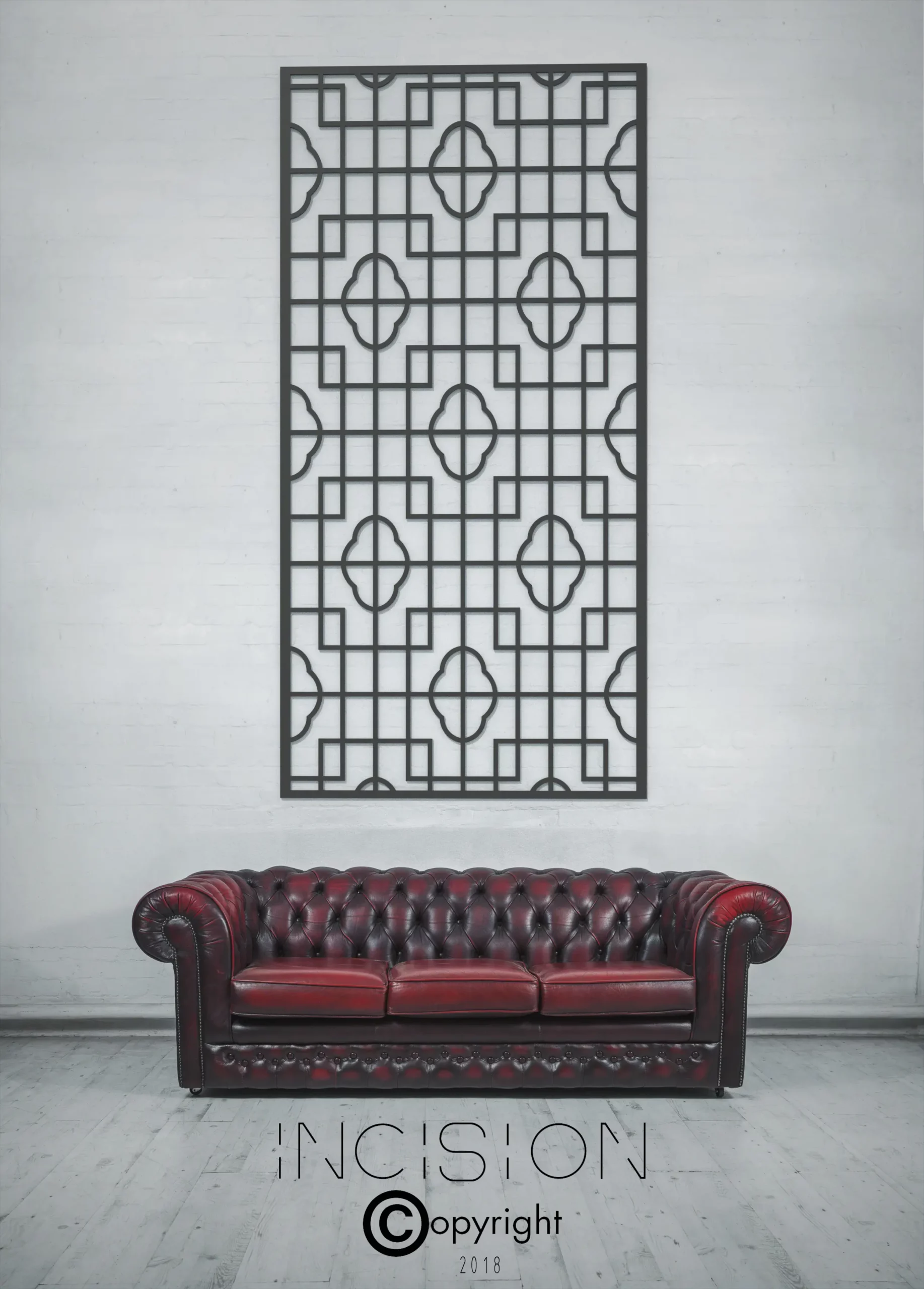 Decorative Metal Screen Morocco Design