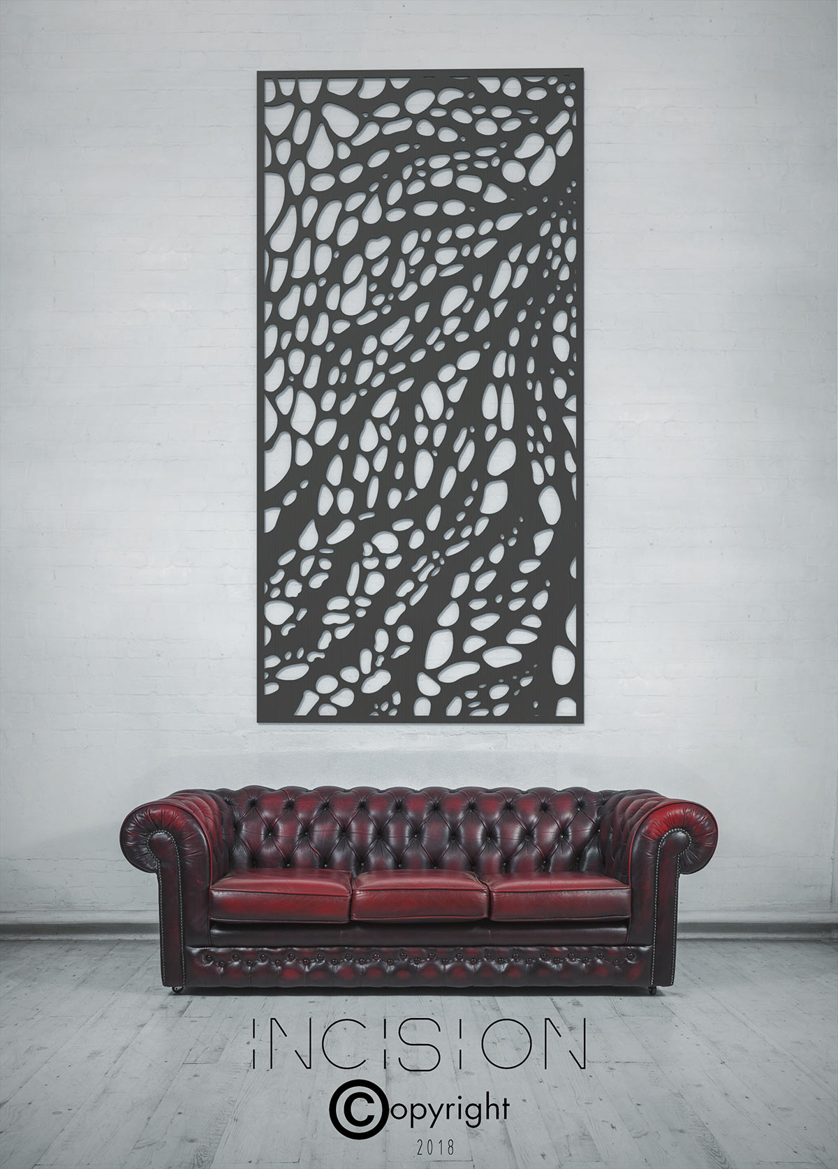 incision metal screen