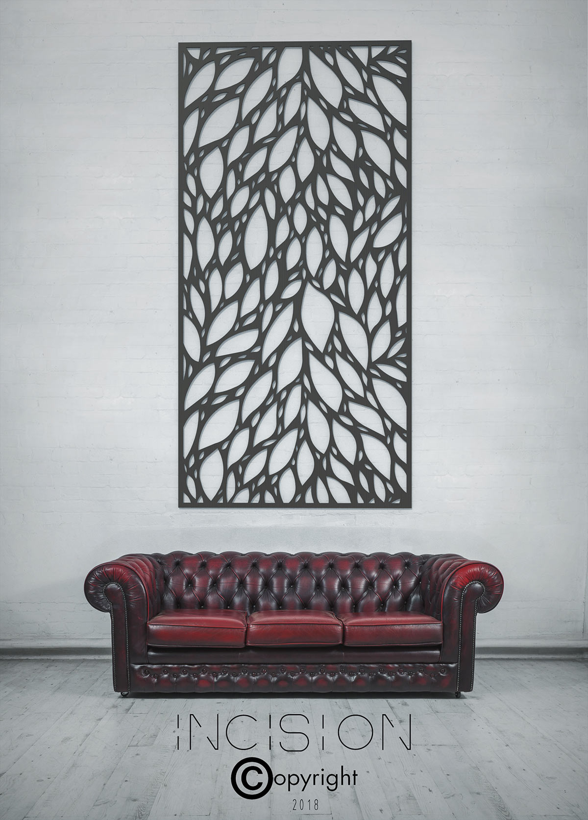 incision metal screen