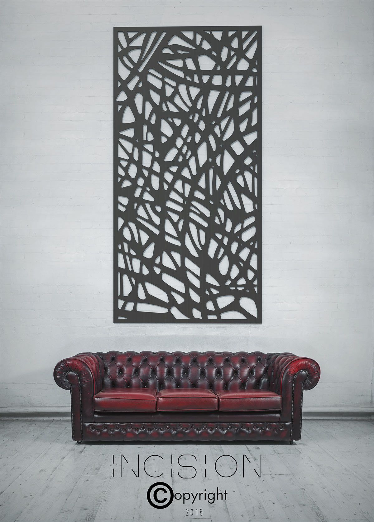 incision metal screen