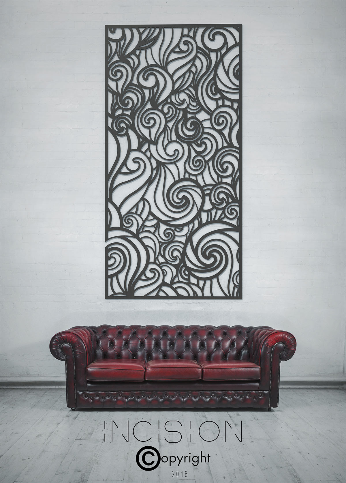 incision metal screen