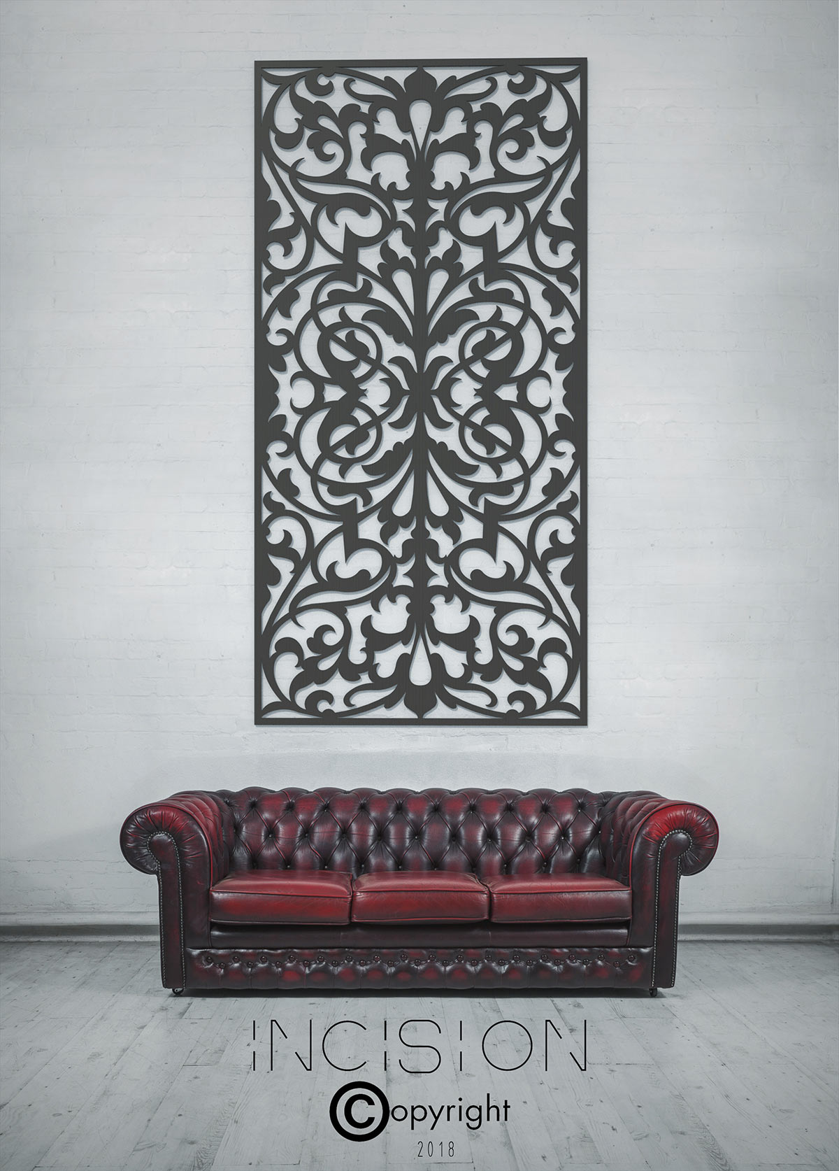 incision metal screen