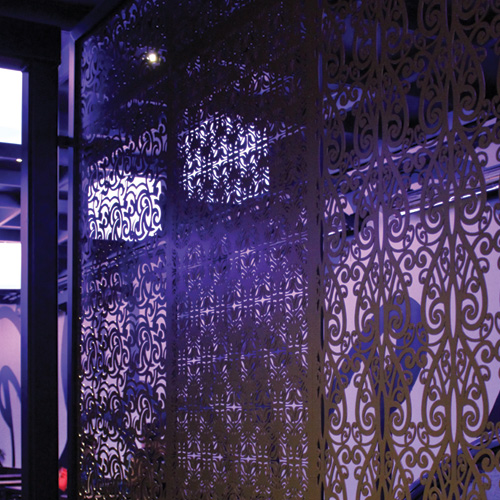 interior metal screens