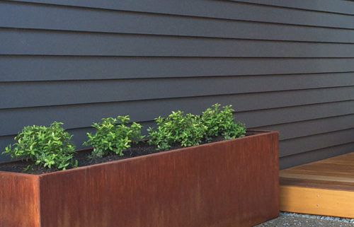 corten planter box