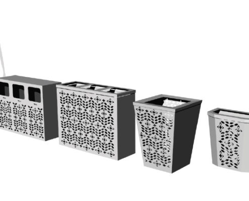 incision metal furniture